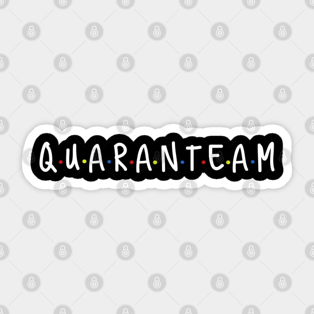 Quaranteam Sticker by osaya